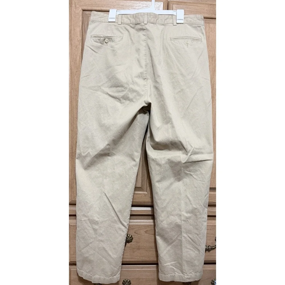 Polo Ralph Lauren Men's Beige Corduroy Casual Pants Classic Fit Size 38/32